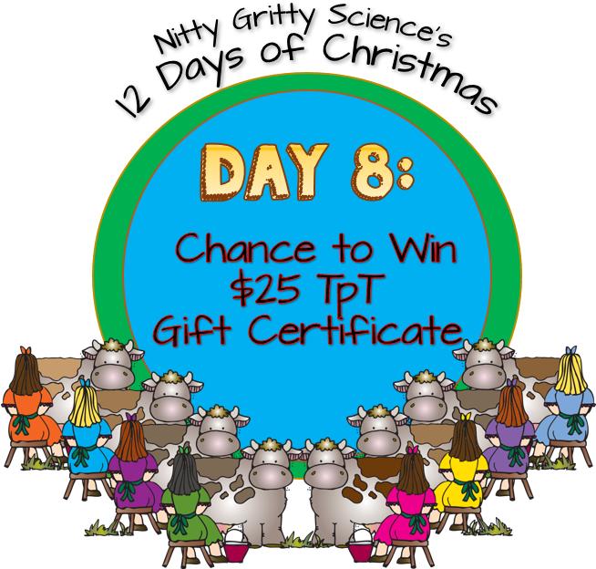 Day 8 Of The 12 Days Of Christmas Sale Brought To You - Cartoon (750x626)