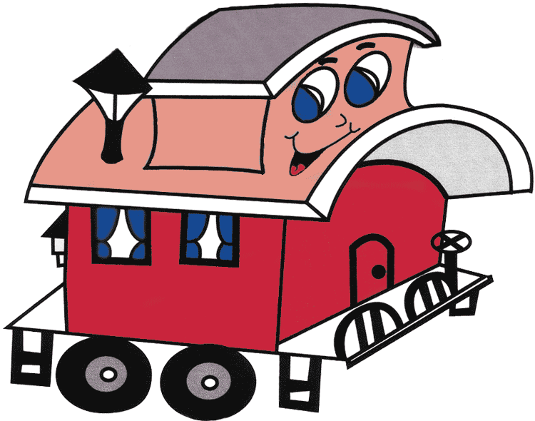 The Loose Caboose - Clip Art (750x590)