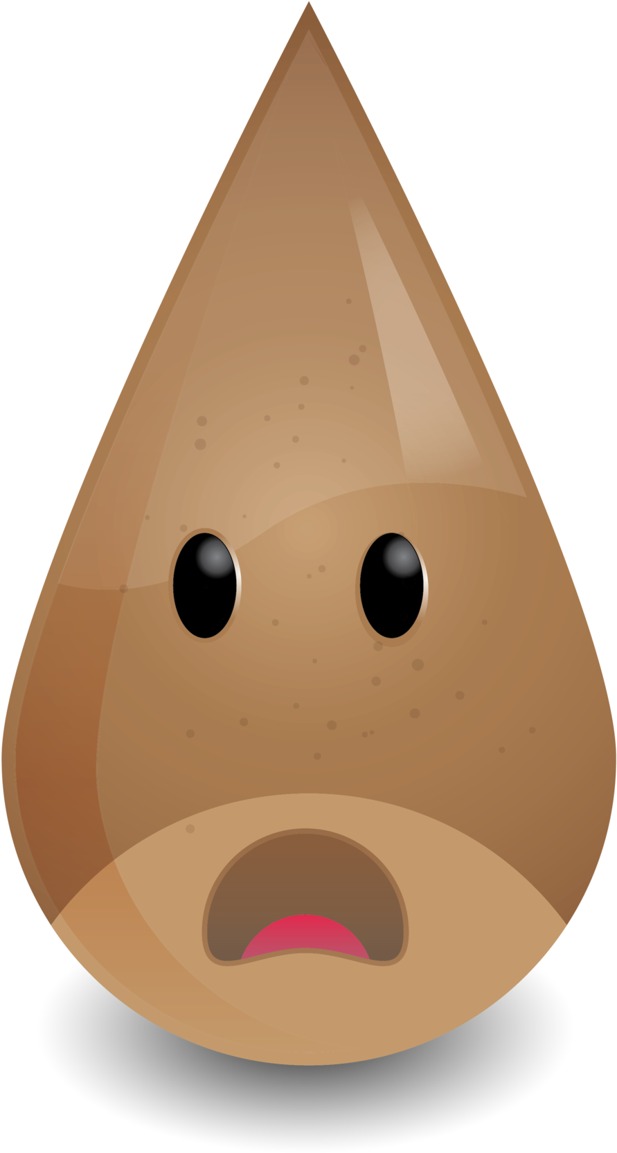 Dirty Water Drop By Anillhuman Dirty Water Drop By - Circle (900x1694)