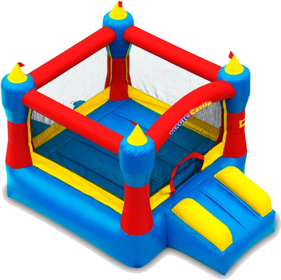 Mini Jumbo Jump - Inflatable Castle (629x615)