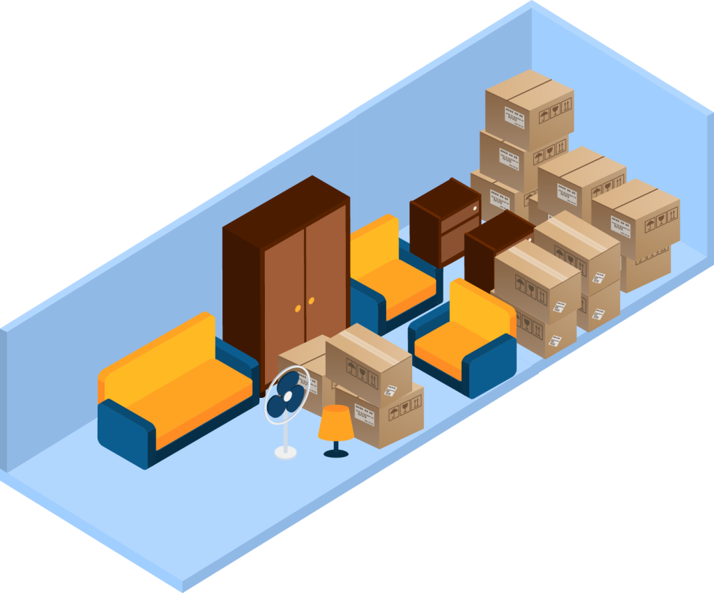 Self Storage Square Foot House - Diagram (1024x851)
