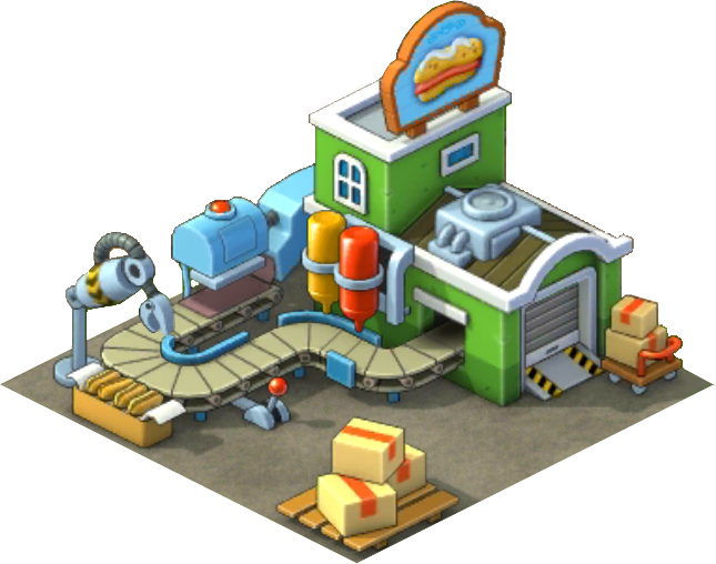 Hot-dog Factory - Industry (645x508)