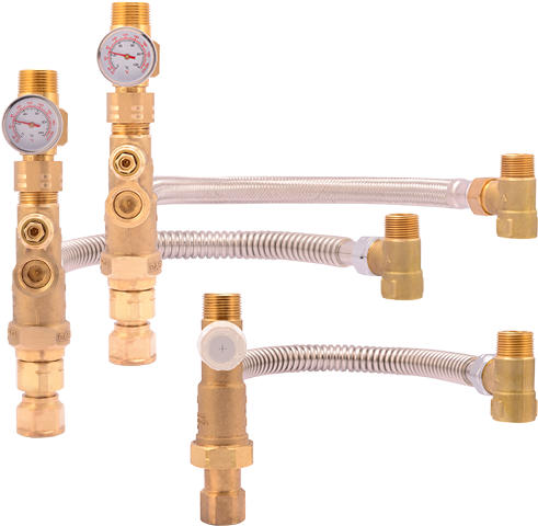 The Valve Mixes Both Hot And Cold Water, Which Increases - Cash Acme Heatguard Tank Booster (500x500)