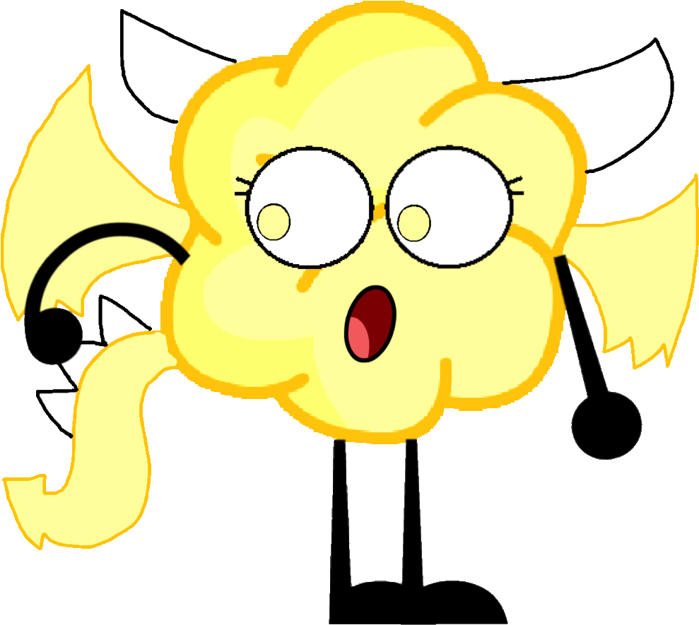 Popcorn As A Dragon Vector By Kindraewing - Object Overload Popcorn (1024x964)