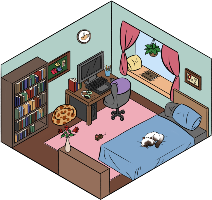 Room - Portable Network Graphics (1000x707)