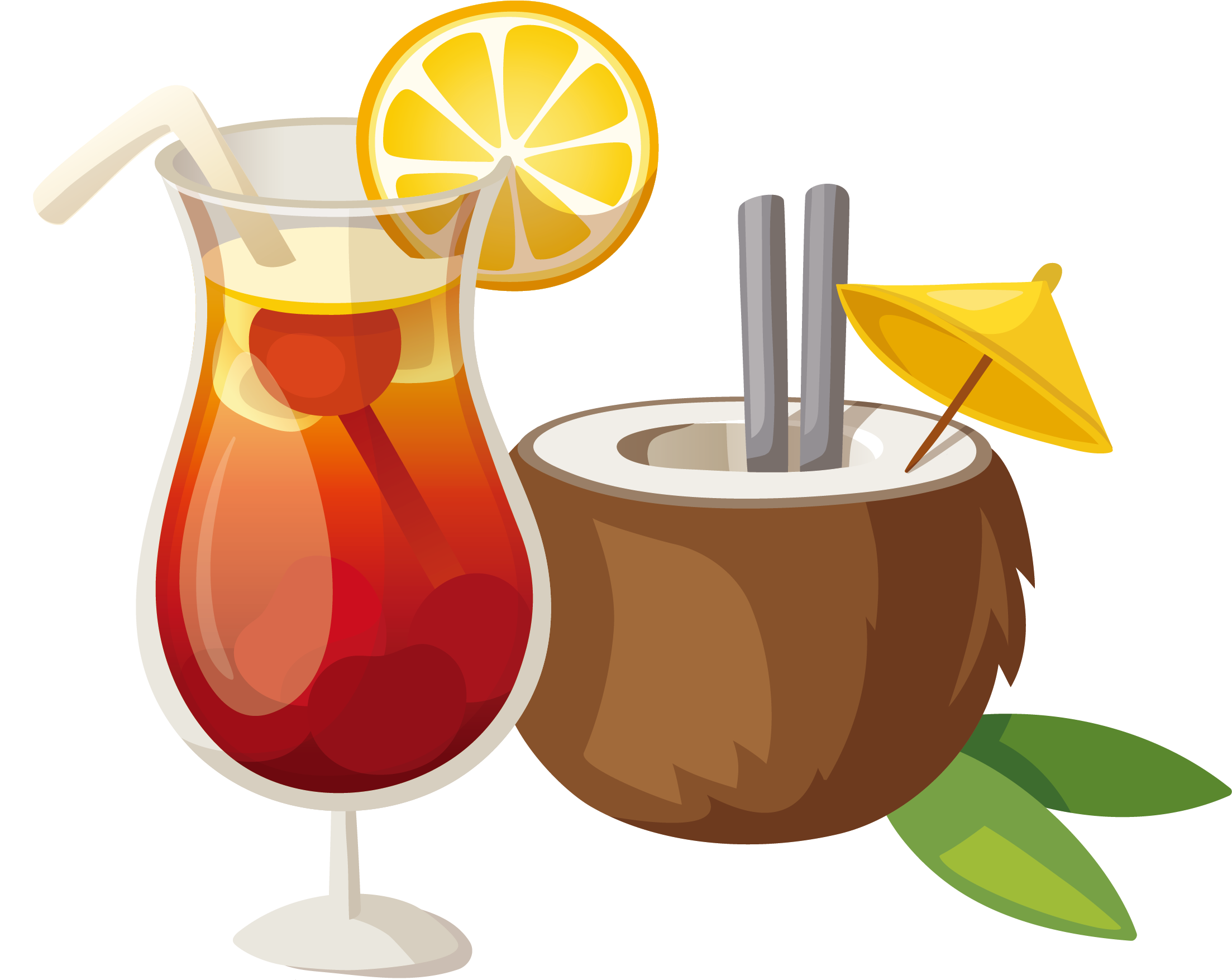 Juice Cocktail Coconut Water Drink - Drink (2228x1754)