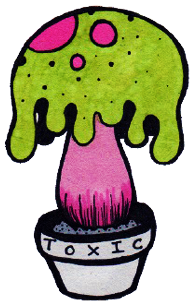 Toxic Mushroom By Nightbreeze123 - Toxic Mushroom By Nightbreeze123 (786x1017)