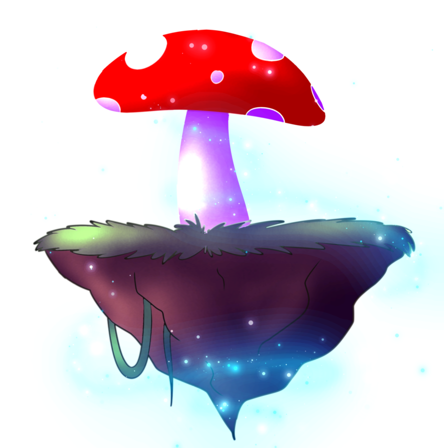 Mushroom Glow Test Redrawn By Jiheisho-aaa - Edible Mushroom (894x894)