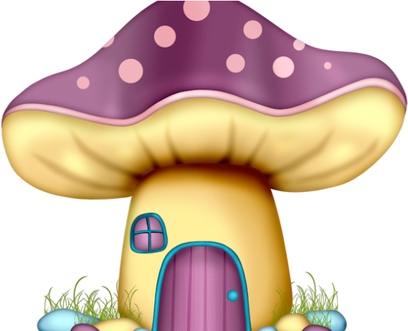 Mushroom Home Cliparts - Mushroom House Clipart Png (640x480)