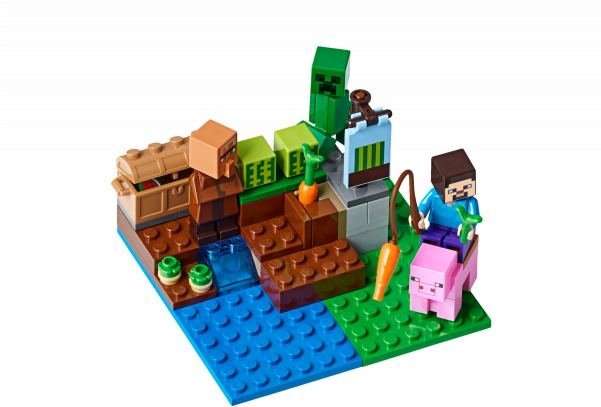 Lego Minecraft Melon Farm (600x600)