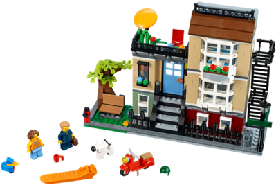 Lego 31065 Creator Park Street Townhouse - Lego Creator 31065 3-in-1 Park Street Townhouse (480x360)