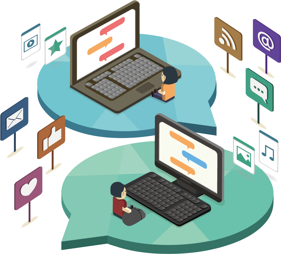 Social Media Marketing Computer Icons Illustration - Icon (1181x1181)