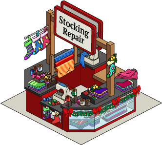 Small Village Hut Blue - Castle (460x460)