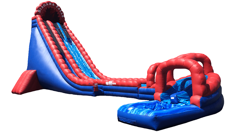 The Best Selection Of Waterslides - 40 Niagara Falls Slip N Slide (726x425)