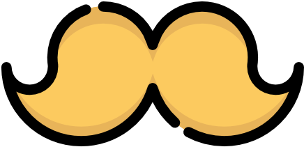 Mustache Free Icon - Moustache (512x512)