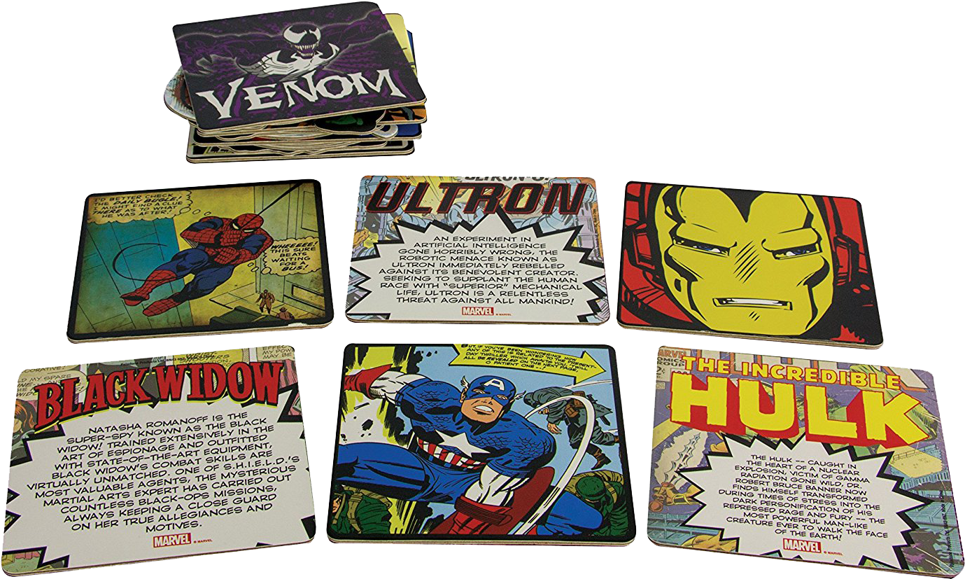 Marvel Comics Character Untersetzer - Marvel Superheroes Coaster 278602 (1500x1500)