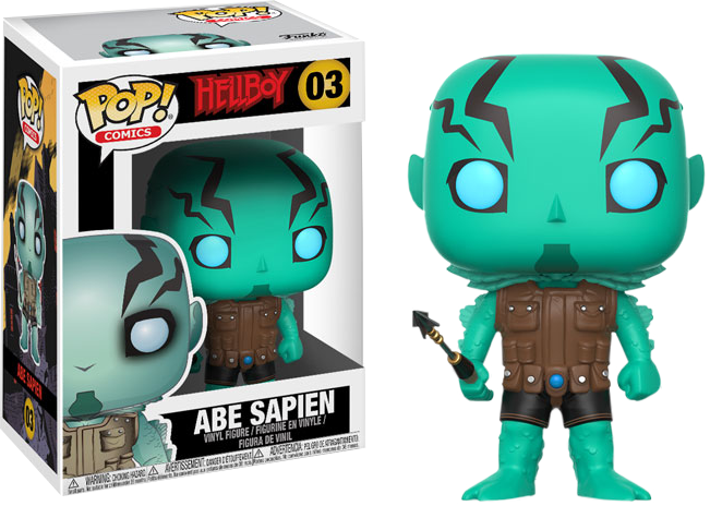 Comics Hellboy Abe Sapien - Abe Sapien Pop! Vinyl (651x464)