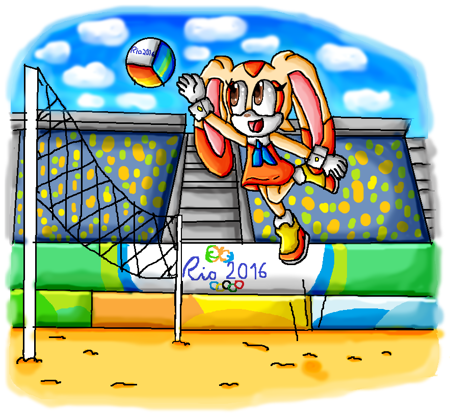 Volleyball Cream By Ninpeachlover Volleyball Cream - Volleyball (974x920)