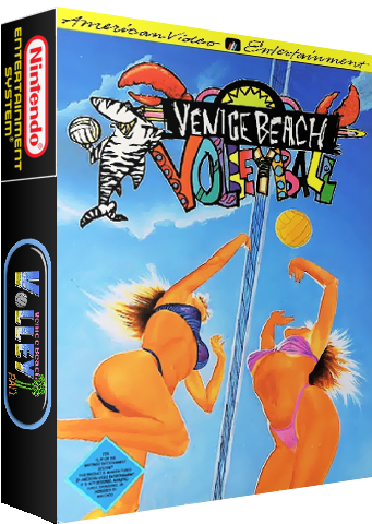 Venice Beach Volleyball (unl) - Venice Beach Volleyball Nes (400x500)