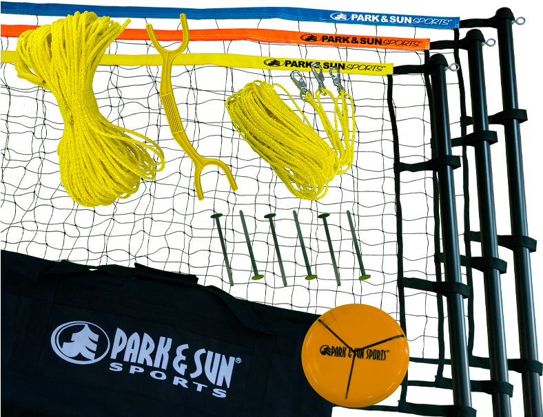 Park And Sports Spectrum Volleyball Triball Pro Product - Park Sun Sports Tri-ball Volleyball- Portable Outdoor (800x623)
