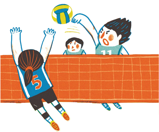Beach Volleyball 3d - Dibujos De Juego De Voleibol (600x511)