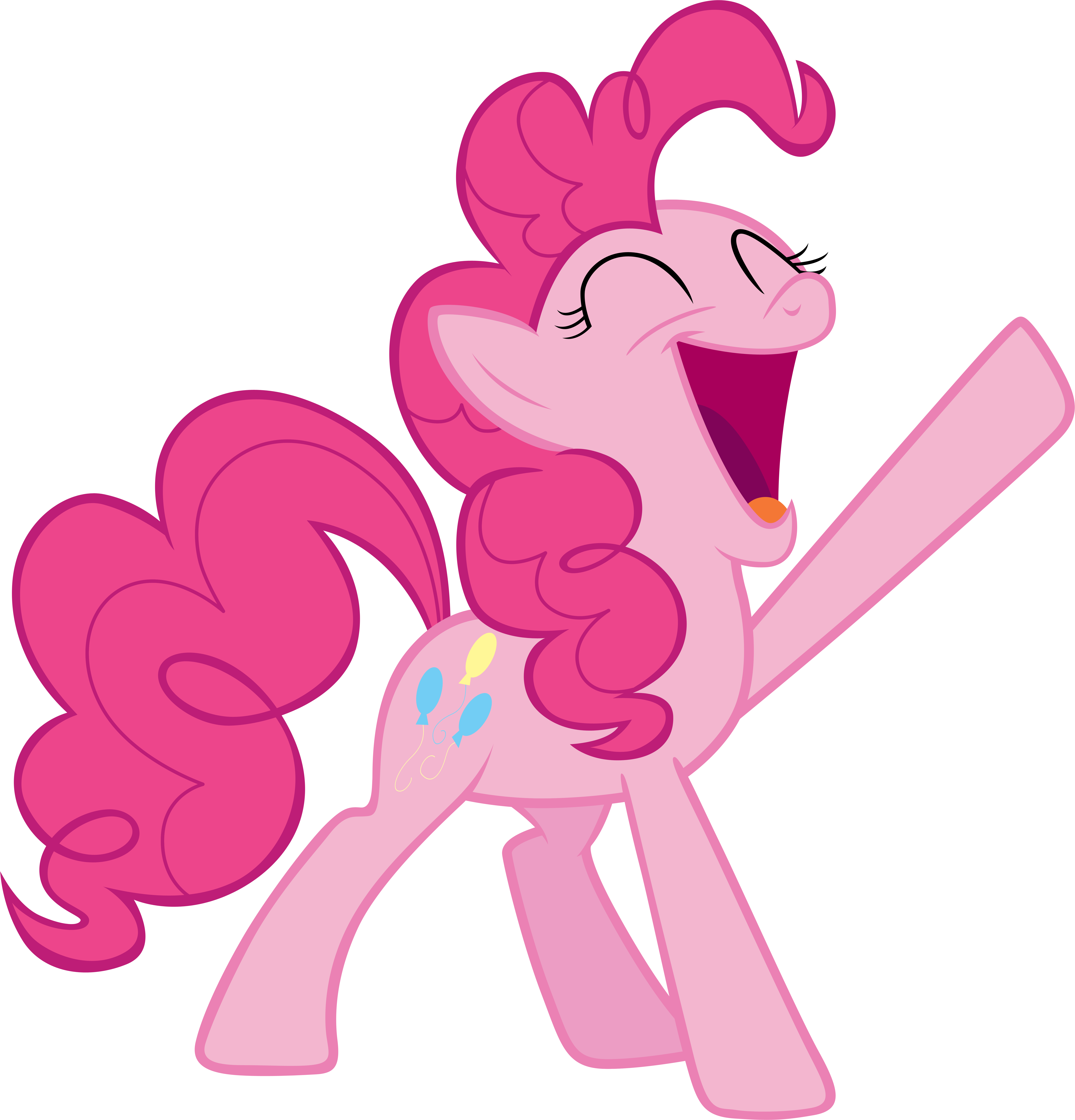 Pinkie Pie Holding The Last Note By Tardifice - Pinkie Pie Holding The Last Note By Tardifice (7000x7300)