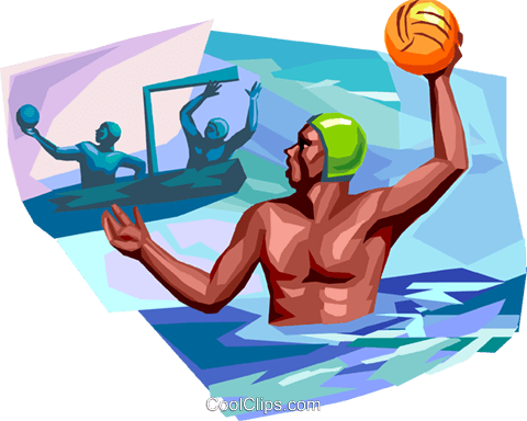 Water Polo - Clip Art (480x384)