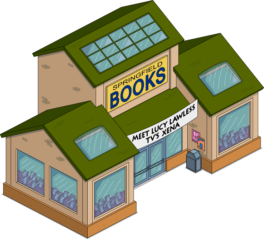 Springfield Books - Tapped Out Springfield Books (913x827)