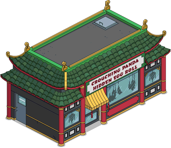 Crouching Panda Hidden Egg Roll Donut Price - Crouching Panda Hidden Eggroll (580x504)
