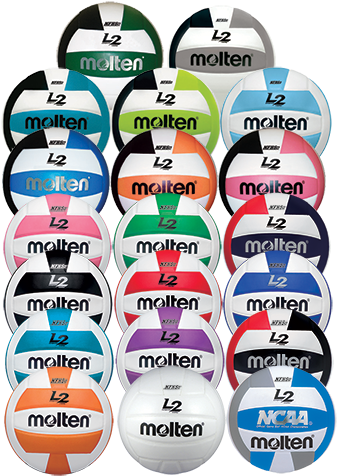 Molten L2 Volleyball - Molten Ivu L2 Nfhs Women's Volleyball (black/orange) (450x500)