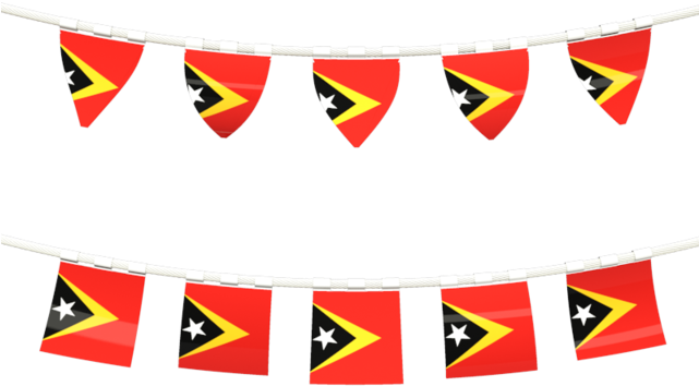 Illustration Of Flag Of East Timor - Portable Network Graphics (640x480)