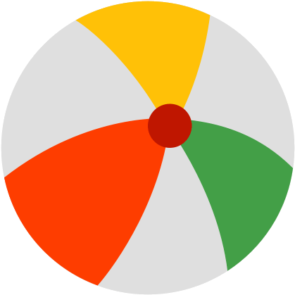 Pelota De Playa Png (500x500)