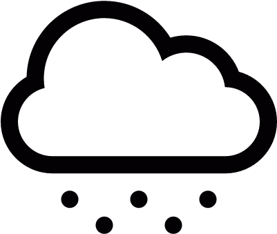 Snow White Clipart Hail Cloud - Icono Nubes Png (512x512)