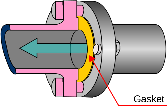 There A Man Lay Dying In Ice Gasket Had Just From - Difference Between Flange And Gasket (621x436)