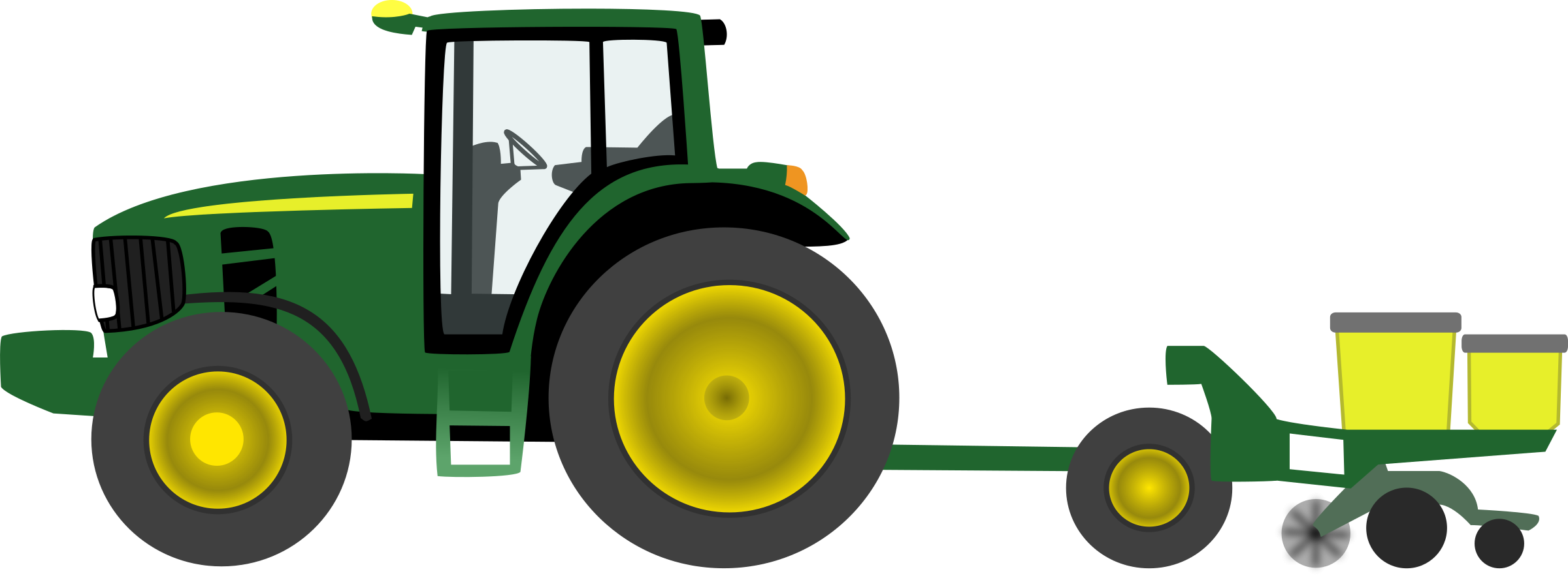 John Deere Tractor Clip Art - 2014 United Nations Climate Change Conference (2400x886)