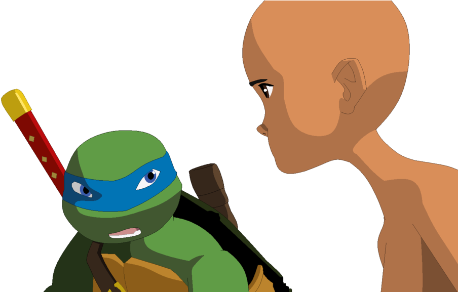 Leonardo Teenage Mutant Ninja Turtles Chibi Mutants - Tmnt Oc Base (1024x576)