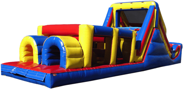 Commercial Bounce House - Bounce House Obstacle Course (600x409)
