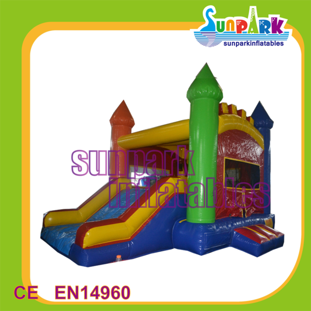 Super Kids Fun Inflatable Bouncy Slide Bounce House - Inflatable (640x640)