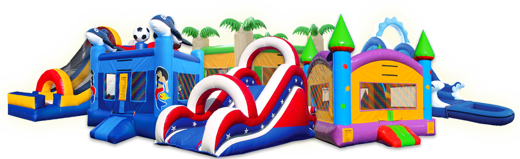 Top Quality Bounce Houses Slides Obstacles For Sale - Bounce House For Sale (1026x314)