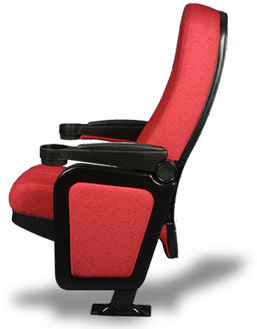 Picture Of Alessandria Rocker Love Seat Theater Chair - Movie Theater Chair Png (432x328)