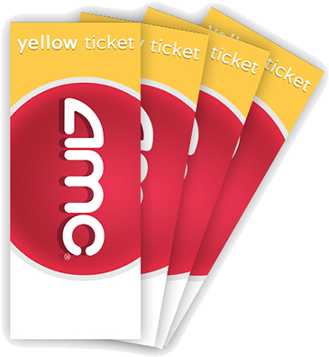 This Site Contains Information About Amc Movie Tickets - Amc Black Movie Ticket (400x400)