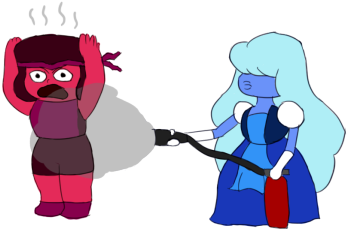 Steven Universe Sapphire Arma (500x281)
