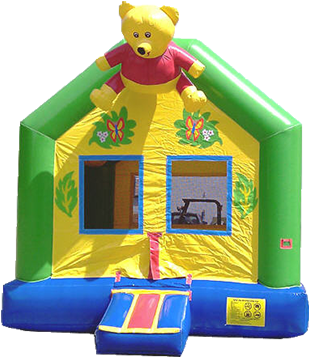 13 X 13 Teddy Bear Bouncer - Inflatable (400x400)