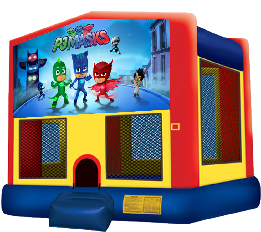 Bounce House Water Slide Party Rental Phoenix - Pj Masks Bounce House (864x792)