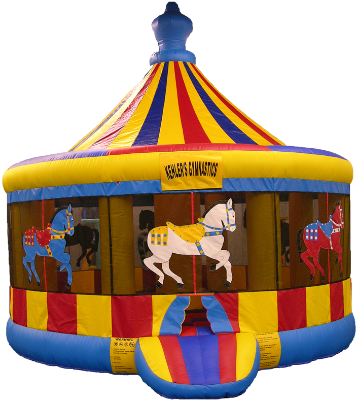 Picture - Carousel Bounce House For Sale (723x800)