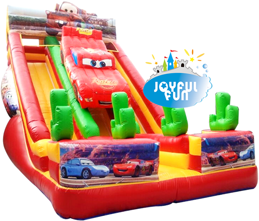 Cars Inflatable Dry Slide - Cars Inflatable Dry Slide (680x511)