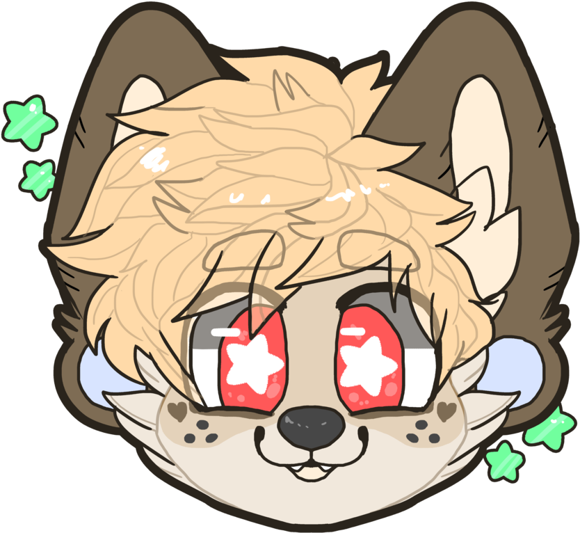 Floofy Baby [ych Com] By Foxwub - Cartoon (912x877)