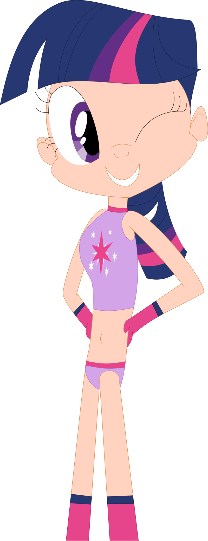 Strong As Twilight Wrestling By Michaelsety Strong - Cartoon (800x2078)
