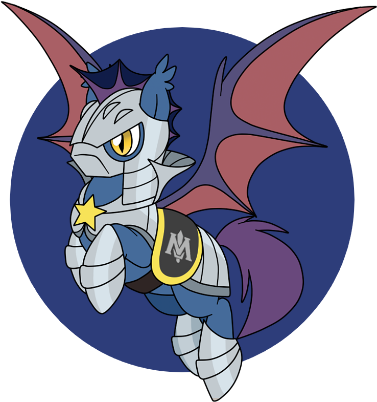 2015 Advent Calendar Thingy - Meta Knight As A Pony (800x800)