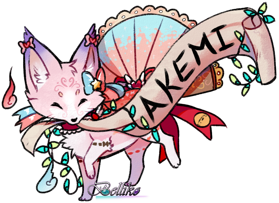 Foxfan Of The Month Of December By Belliko-art - Cartoon (963x699)